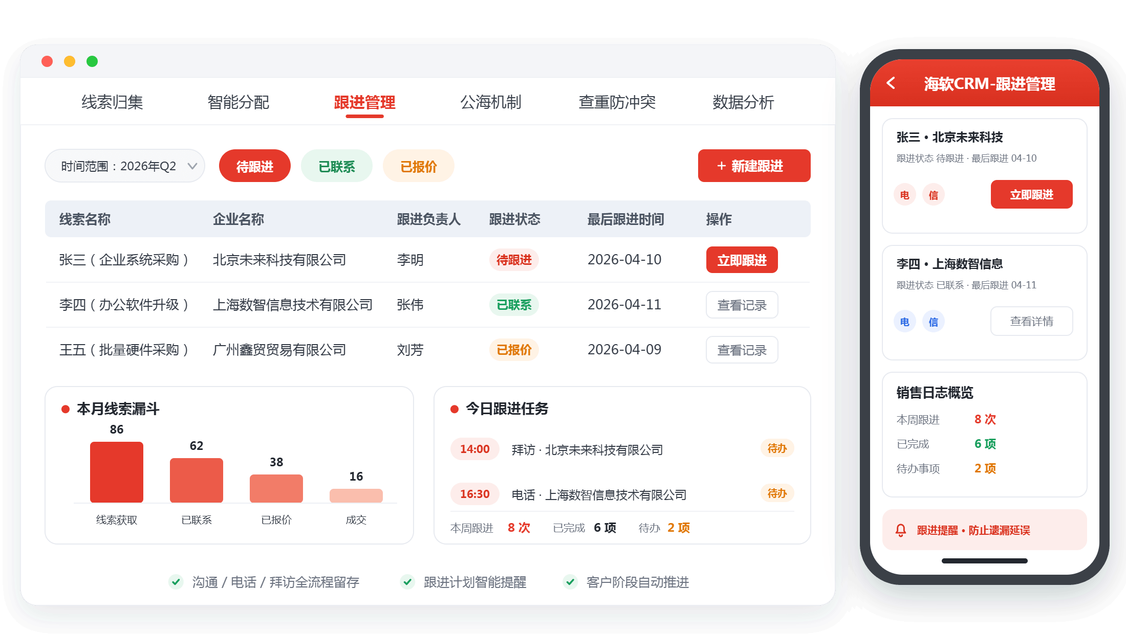 客户档案与跟进记录统一在一处,CRM的数据地基才算真正打得牢